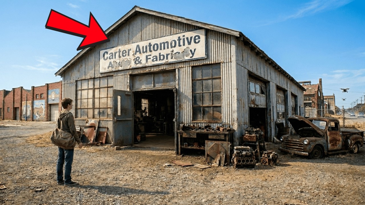Abandoned At 18, He Inherits A Rundown Machine Shop — Finds A Secret That Changes Everything
