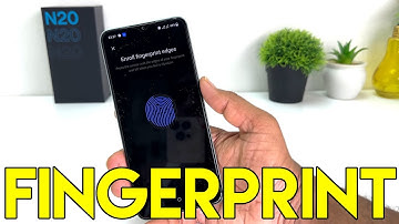 How to setup Fingerprint on OnePlus Nord N20 SE