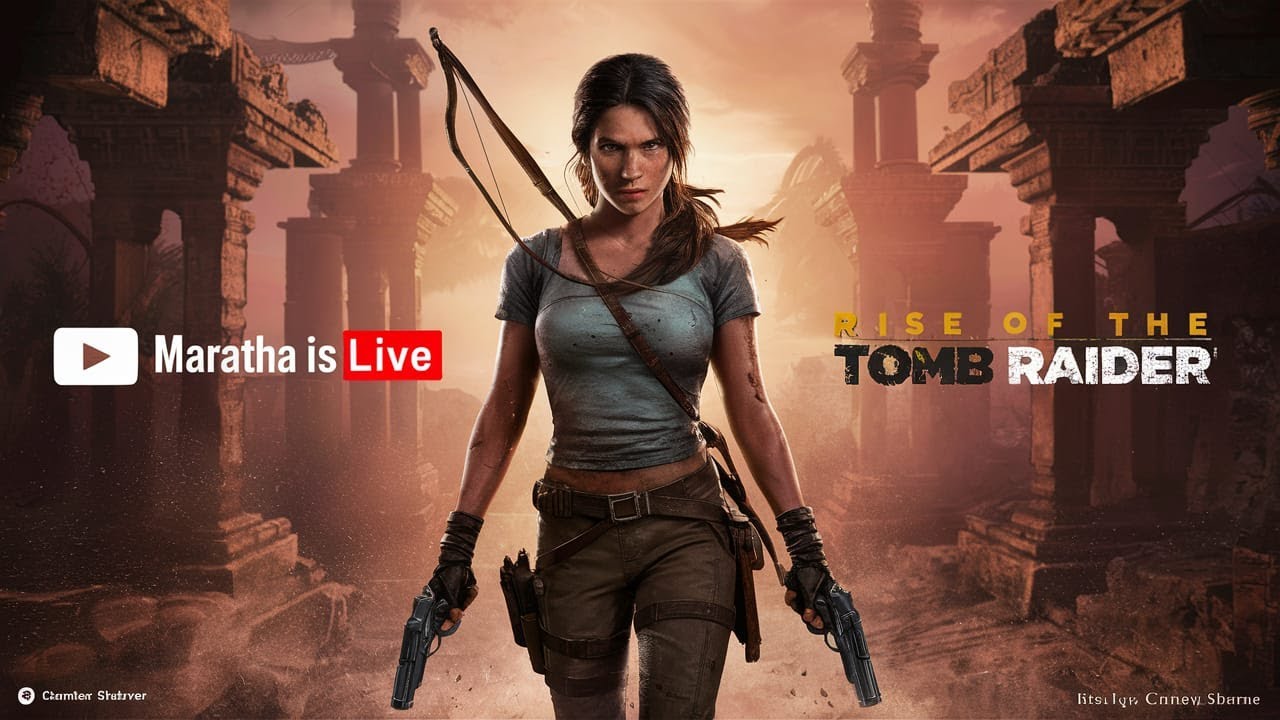 LIVE WITH MARATHA GAMING  💀❤‍ | TOMB RAIDER |