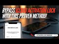 BYPASS iCloud Activation Lock FAST with this Proven Method!