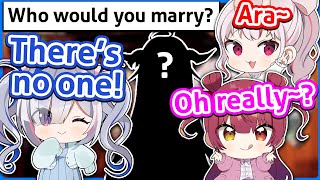 Marine & Ayame Started Teasing Kanata When She Said She Wouldn't Marry Anyone