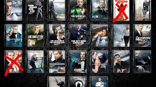 All 24 James Bond Films Ranked.