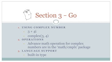 #golang #complexnumber #striversity c05s03 - Complex Numbers in Go