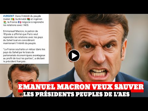 October 2 2025 Very Urgent Emanuel Macron Wants To Save The People Of The AES 