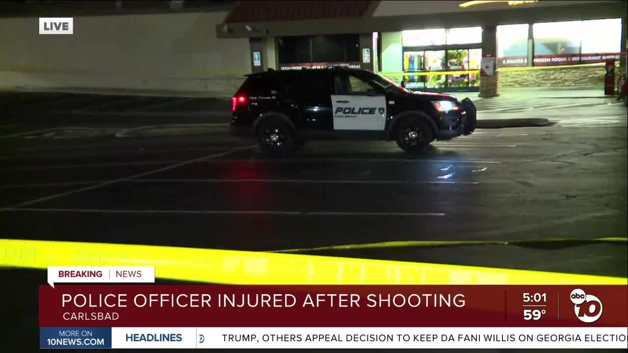 Carlsbad Police officer in hospital after officer-involved shooting ...