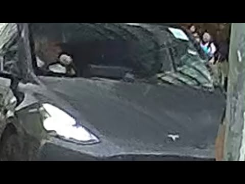 車CAM直擊 - 大家都係Teslun 我都睇唔過眼呀鬼佬 (留意右邊)