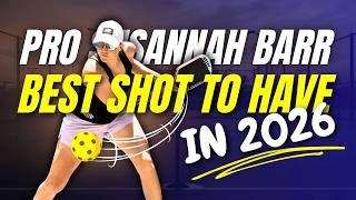 The Most Important Shot In Pickleball W/ Pro Susannah Barr screenshot 1