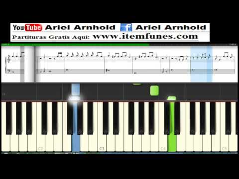 Te Seguiré - Piano - Yashira Guidini - Descarga Partitura Gratis + Tutorial Synthesia