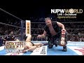 Jon Moxley lays out Minoru Suzuki at New Year Dash!! #njdash