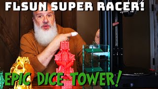 EPIC Dice Tower on the FLSun Super Racer!