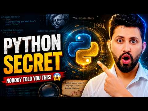 🔥 Python Ki Secret History | You Never Knew This 🤯