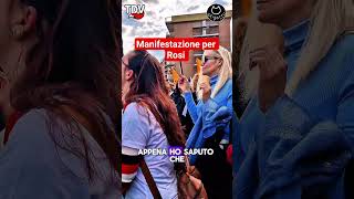 Manifestazione per Rosi a Roma: basta violenza sugli animali