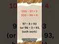 Maths Trick
