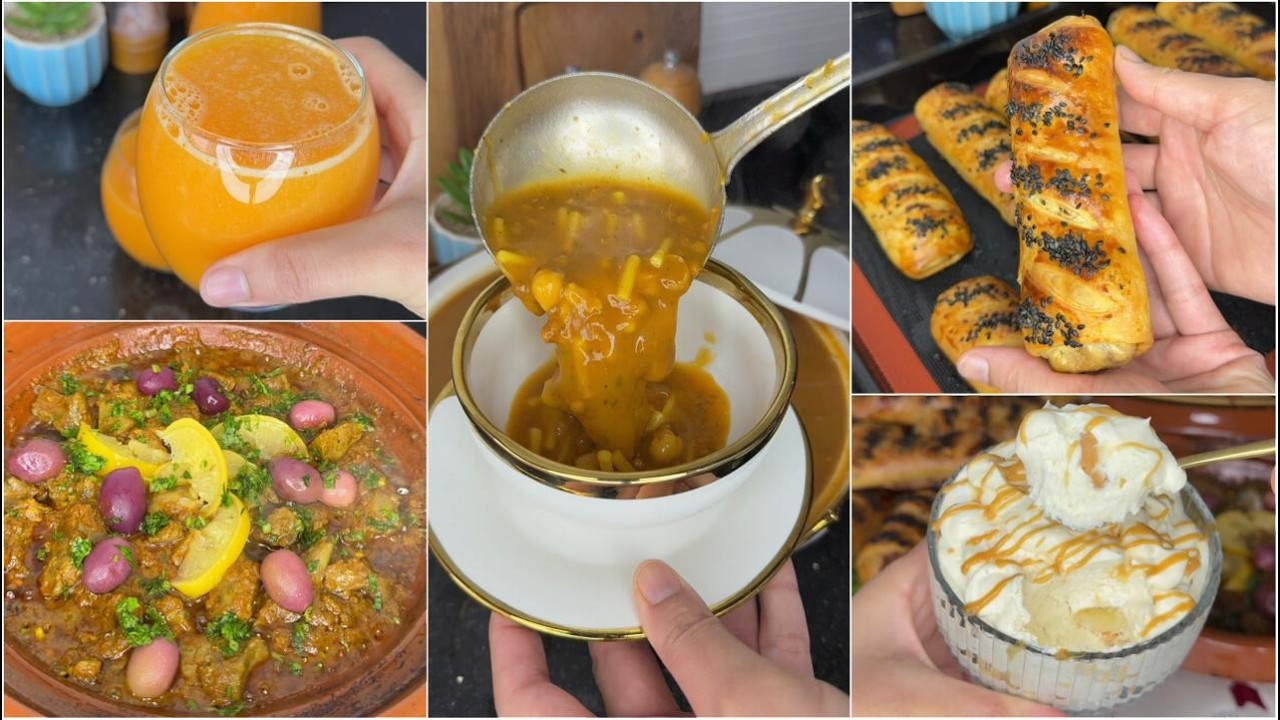 بلا حيرة وكترت التخمام طبيلة لفطور ليوم 18 في رمضان🌙بشهيوات إقتصادية فيها فطور عشاء والسحور👌