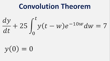 Convolution Theorem (Differential Equation): y