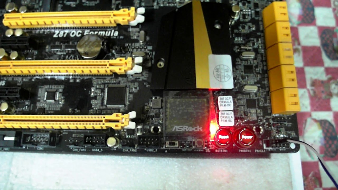 ASROCK Z87 OC Formula  試機影片