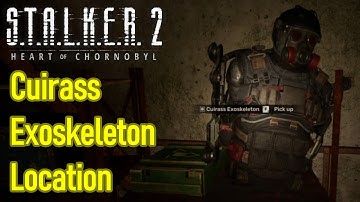 Stalker 2 Cuirass exoskeleton location guide, SKD assembly unit secret stash