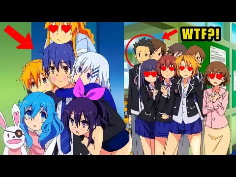 (S3)Loser Boy Forced To Date Overpowered Magical Girls To Save Humanity! Anime Explained In Hindi