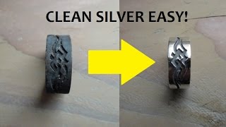 Cleaning Tarnished Silver the Easy Way!