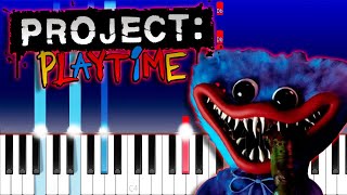 Project- Playtime Main Menu Music - In A Giants House (Extended)(Piano Tutorial)