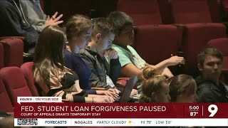 Us Appeals Court Puts Temporary Block On Bidens Student Loan Forgiveness Plan