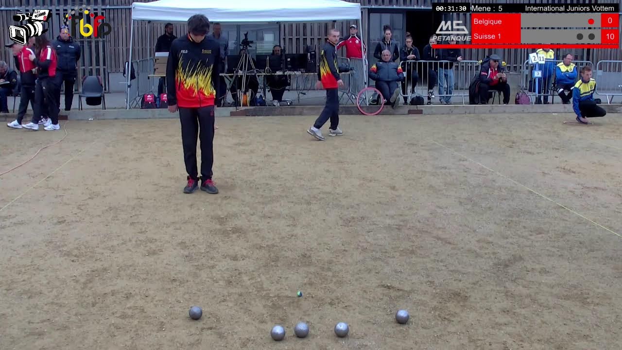 Miniature : Pétanque 2025 : International juniors à Vottem, 7ème partie