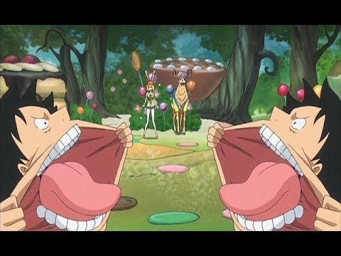One Piece 第791話予告 お菓子な森 ルフィvsルフィ Youtube