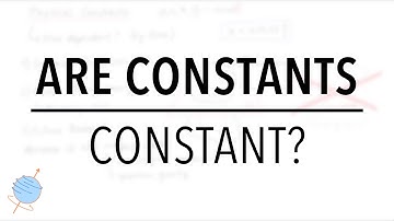 [APRIL FOOLS] How Constant are Constants? | feat. Higgsino ✨
