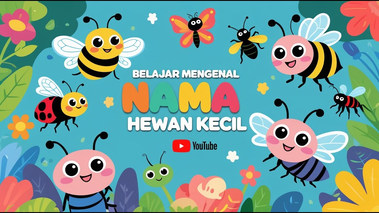 Belajar Sambil Bermain: Nama Hewan Kecil ID & EN