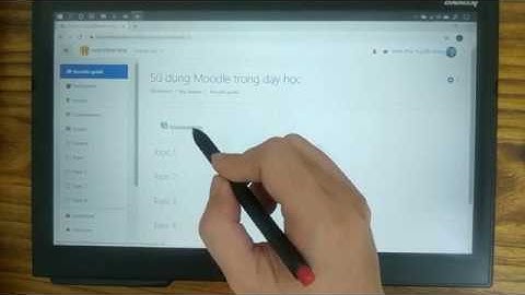 Tạo một Khoá học mới trên Moodle