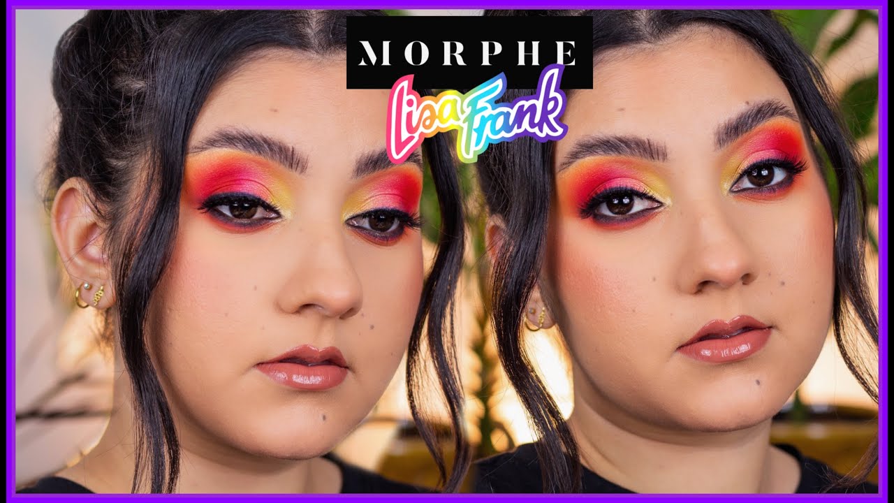 MORPHE X LISA FRANK PALETTE REVEW & TUTORIAL || KIMCREATES