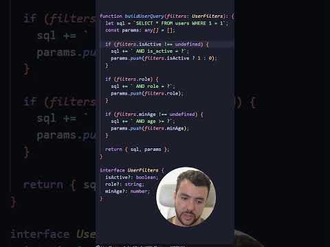 A SQL productivity