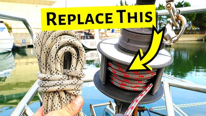 How To Wash Ropes & Lines  ⛵ Sailing Britaly ⛵ 