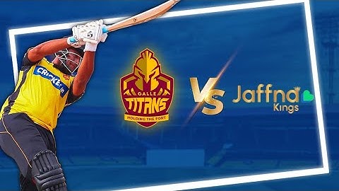 JK vs GT || Galle Titans vs Jaffna Kings 6TH MATCH 2024 ||  Live Score And Commentary #GTVSJK #lpl