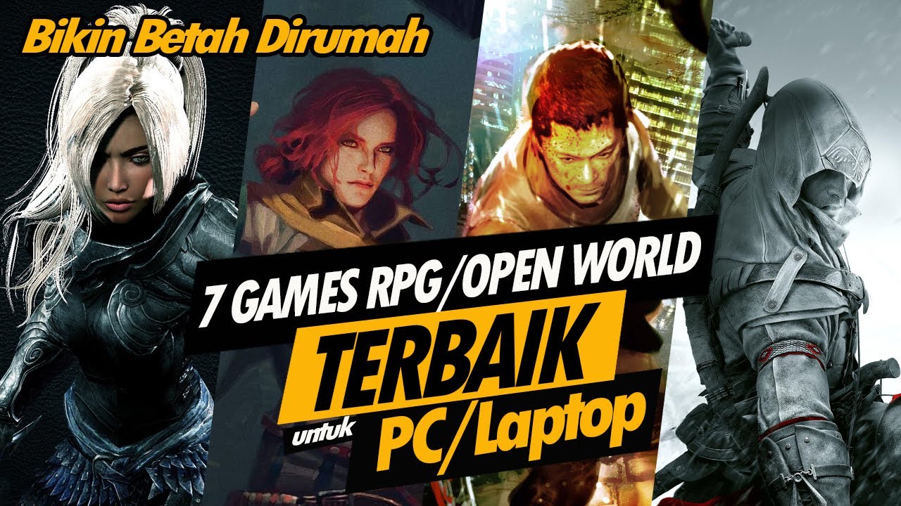 เกม open world pc  2022  #4 Rekomendasi Terbaik 7 Game Open World \u0026 RPG Untuk PC / Laptop Kentang - 4GB RAM