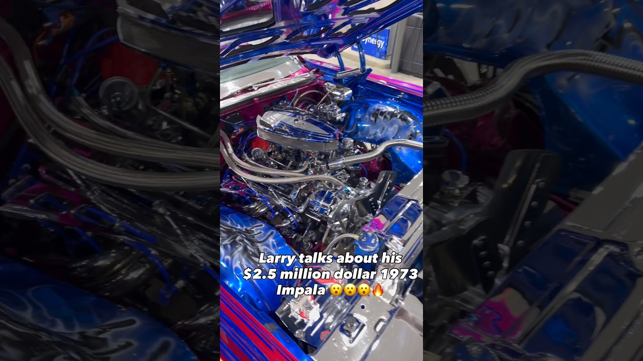 Larry talks about his $2.5 million dollar 1973 Impala 😮😮😮🔥