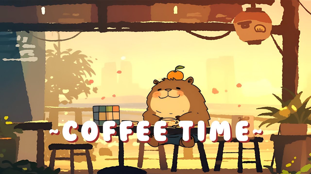 [Long Session] Capybara Beats Radio - Study & Chill Music Mix ~ Soothing Ambiance ~ 🦫 🌙 📖 | Backg...