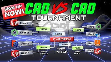 CAD vs CAD Speedmodeling Tournament