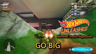 Go Big | Complete A DLC Unleashed Challenge | Monster Trucks Expansion | Hot Wheels Unleashed screenshot 1