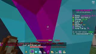 Elytra mace im getting good at it. no good pvp practice server anymore :(