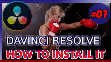 HOW TO INSTALL DAVINCI RESOLVE (Tutorial 01: FREE video editor for Youtube complete beginners 15 )