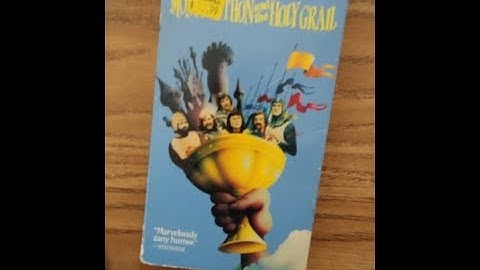 Opening To Monty Python And The Holy Grail 1982 VHS (1991/1993 CTHV Reprint)