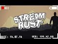 🔴Стрим по RUST 🎮,Хардкор выживание на офф сервере