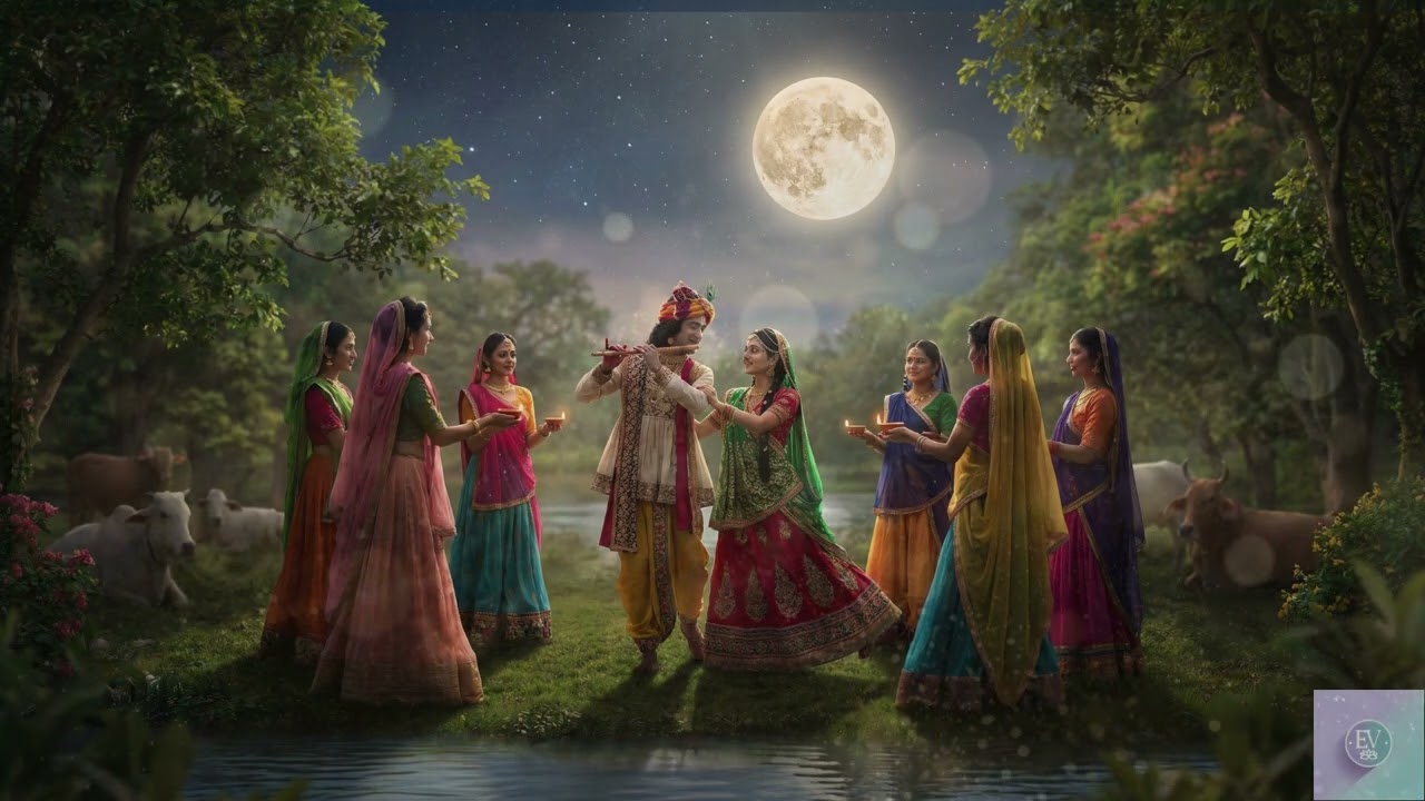 भज मन राधे गोविंद Kirtan | Total Surrender| Uplifting Krishna Bhajan| Good Vibes Only 