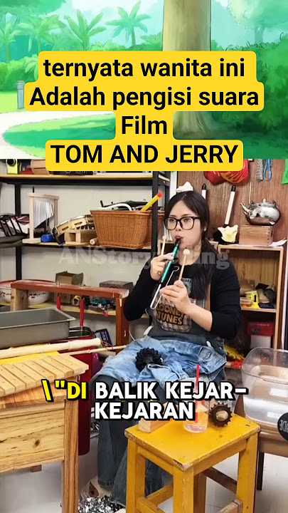 Ternyata Wanita Ini yang Bikin Suara Kocak Tom and Jerry! Gak Nyangka#TomAndJerry#ViralFakta#viral