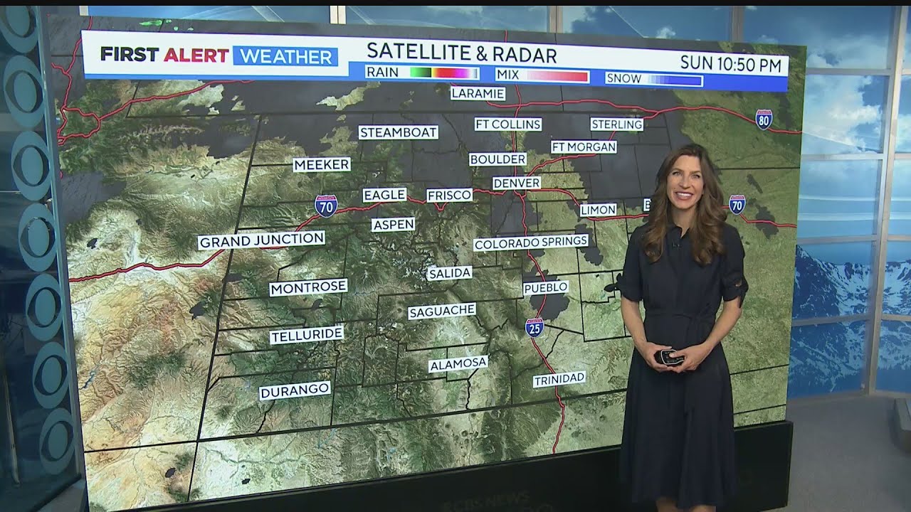 Denver weather: Warm and windy to start the week - YouTube