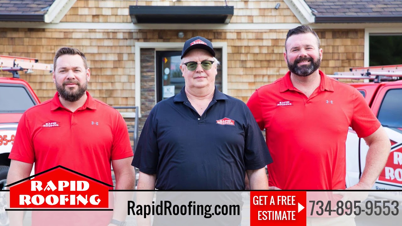 Choose Rapid Roofing for the Best Roofing Contractor in Canton Michigan