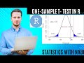 One-Sample t-test in R