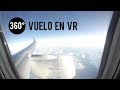 PERDER EL MIEDO A VOLAR EN AVIÓN | VUELO EN VR 360 GRADOS