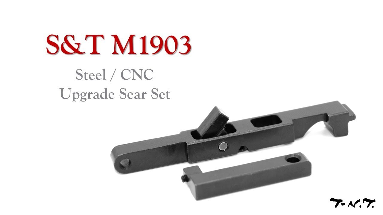 Taiwan T N T Studio Steel Sear Set For S T M1903 Bolt Cocking So Smoooooooth Youtube